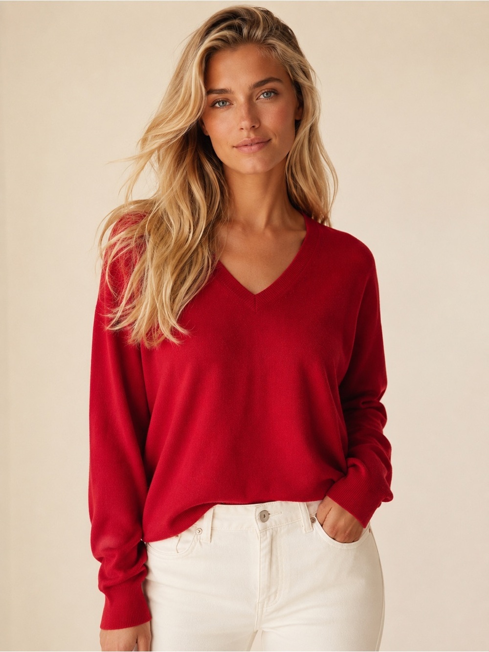 Luxury Cashmere Holiday Sweater Normcore Minimalist Scandi Christmas Buttery